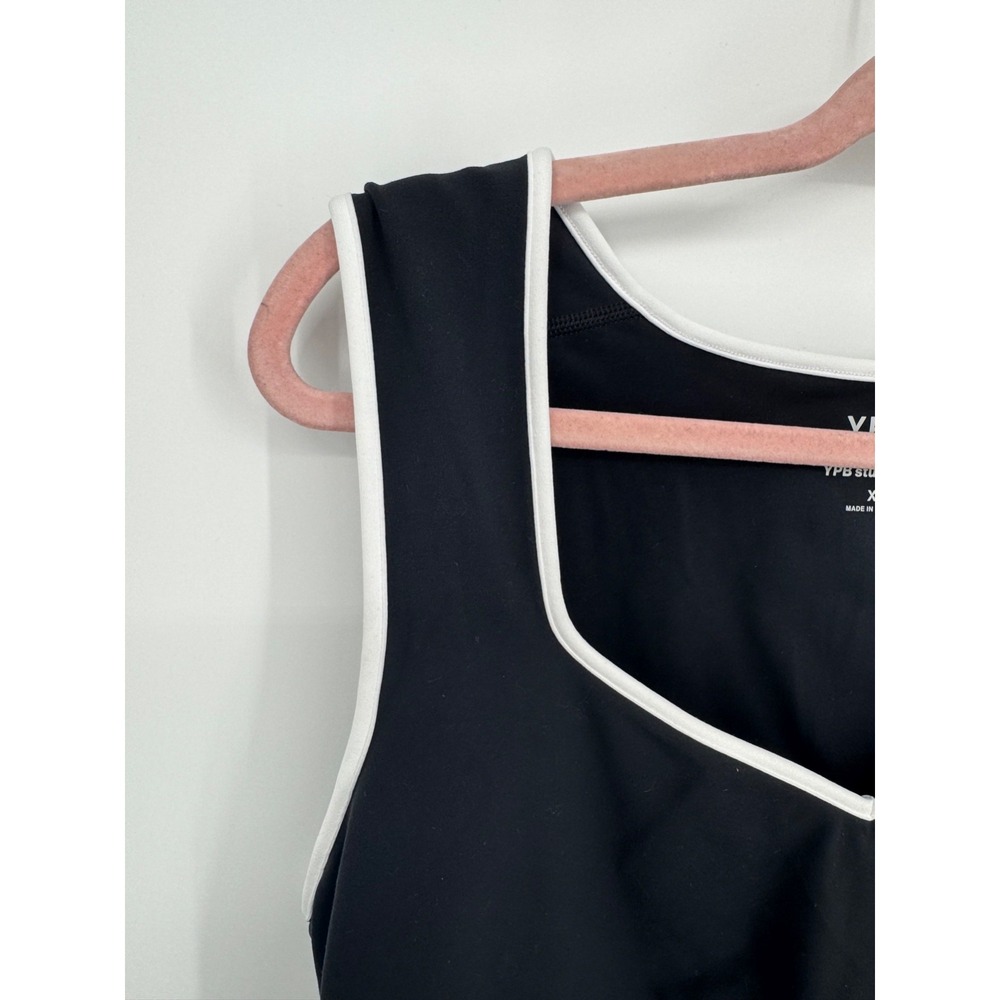 NWT YPB Studio Flex Portrait Tank Top‎ Women's XL Black Pullover Sports Summer - Picture 3 of 9